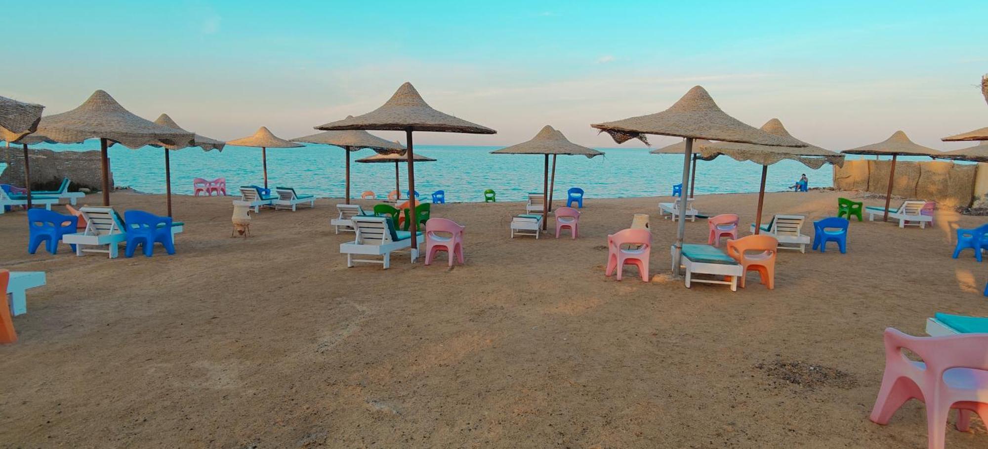 הורגהדה Casablanca Beach Direct Sea View Tow Bedroom Apartment חדר תמונה