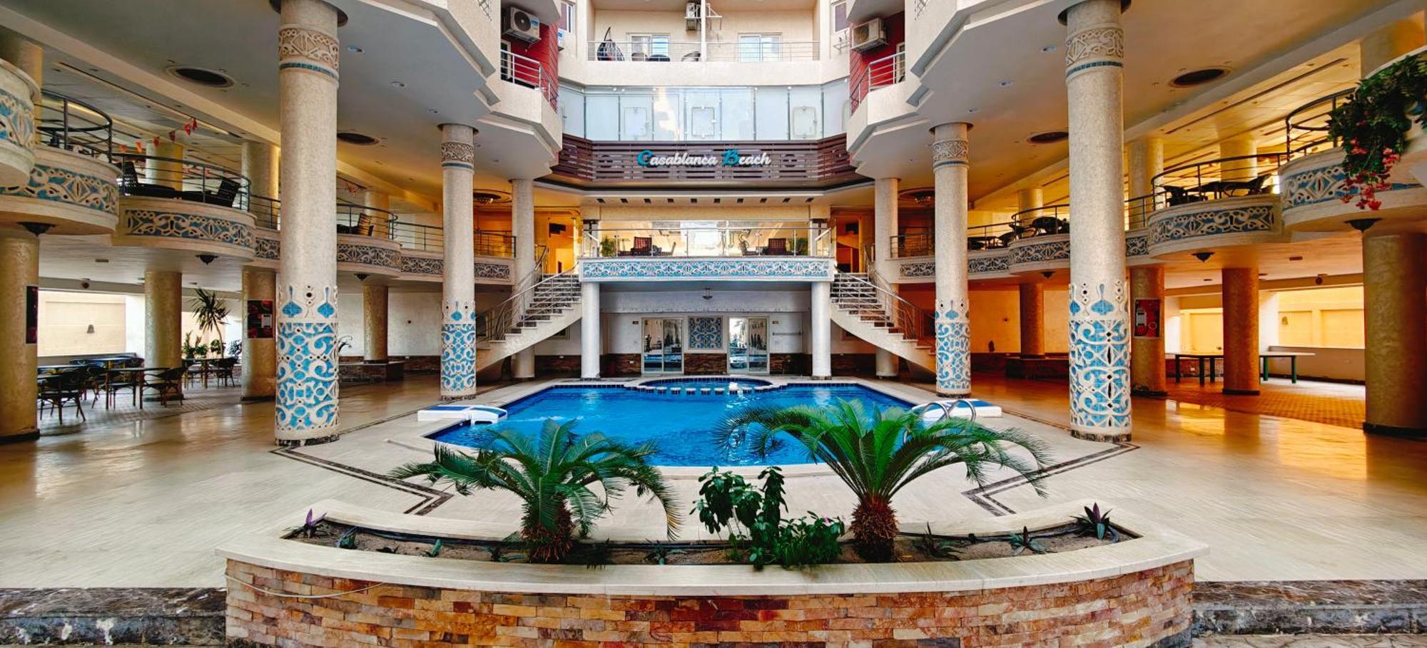 הורגהדה Casablanca Beach Direct Sea View Tow Bedroom Apartment חדר תמונה